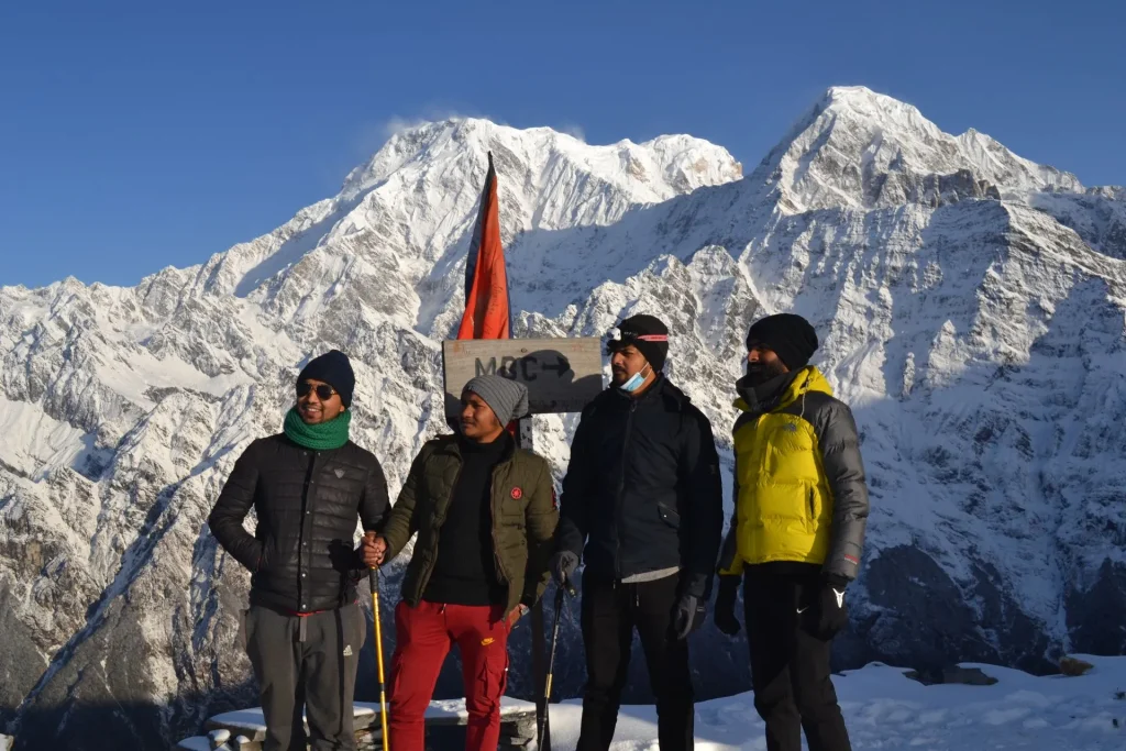 Mardi group photo during trekking