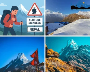 Preventing altitude sickness while trekking in Nepal.