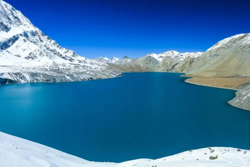 beautiful view of tilicho lake