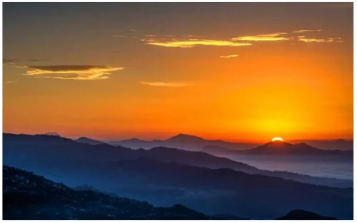 Sunset view from Kalisthan