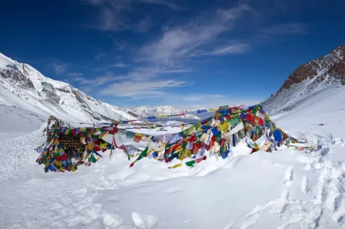 thorang la pass - beautiful mountain